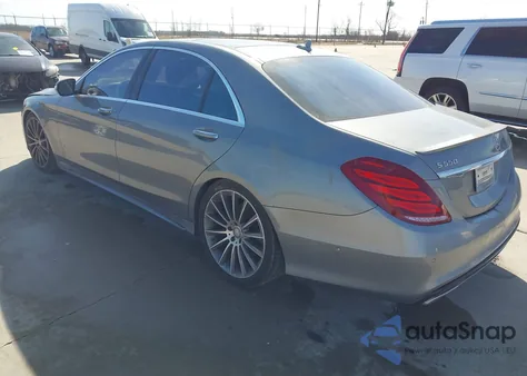2015 Mercedes-Benz S 550 z USA, uszkodzony, nr VIN WDDUG8CB6FA148915